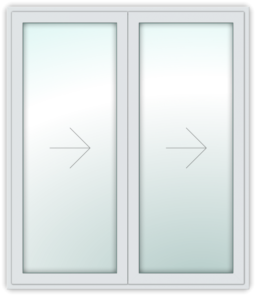 All folding right, no traffic door